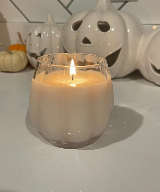 Small Custom Pumpkin Candle