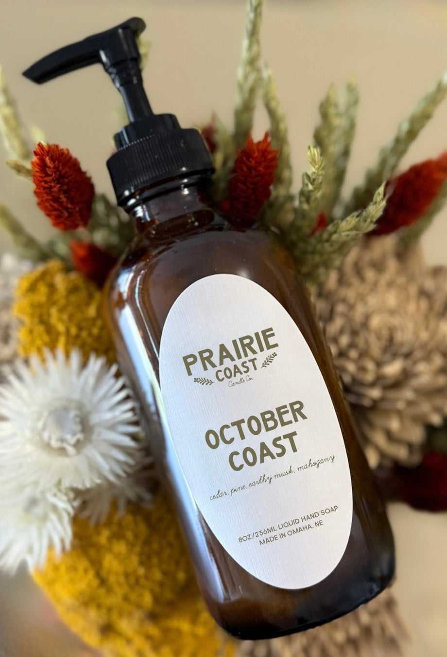October Coast- Liquid Hand Soap (8oz)
