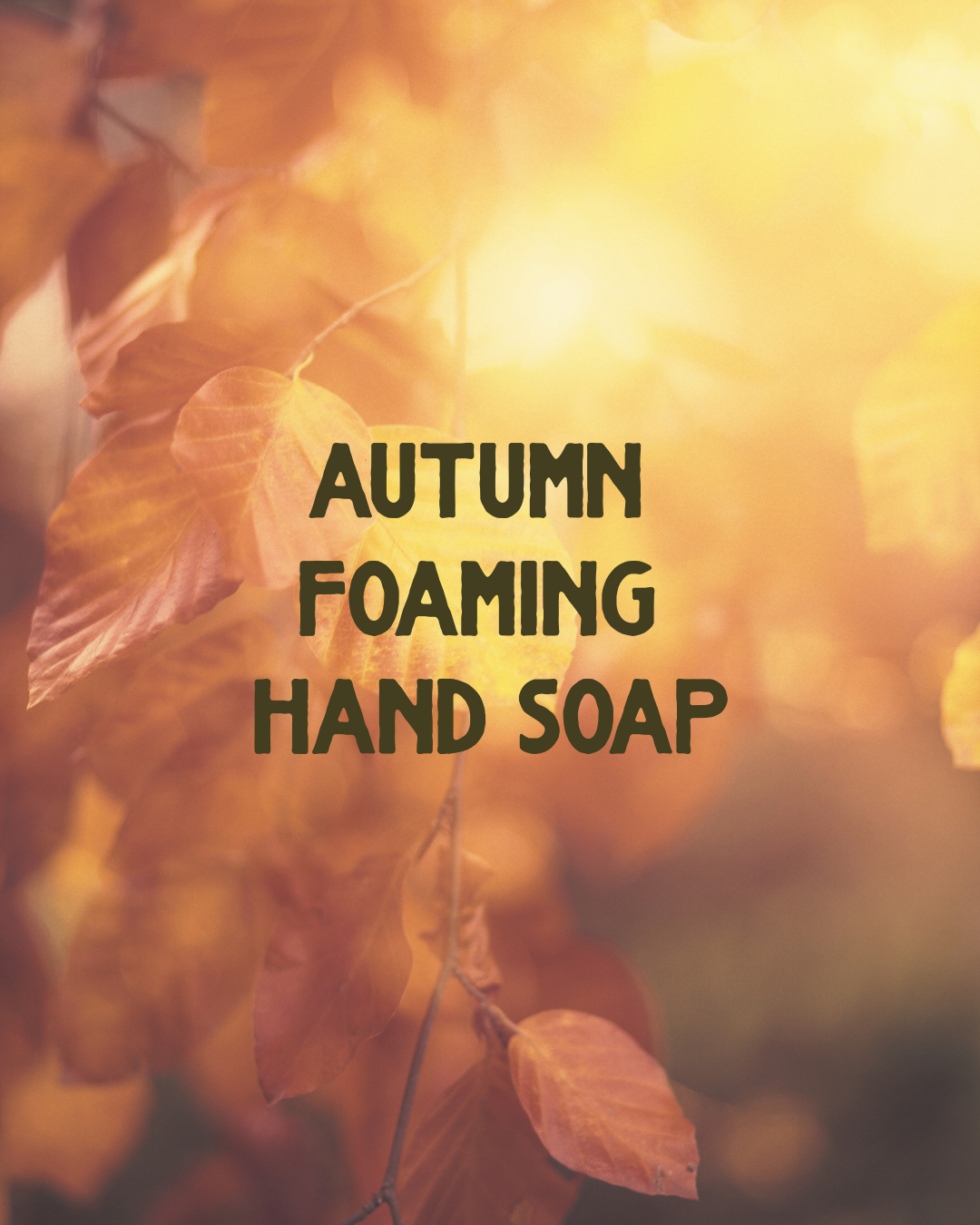 Cottage Mornings- Foaming Hand Soap (8oz)