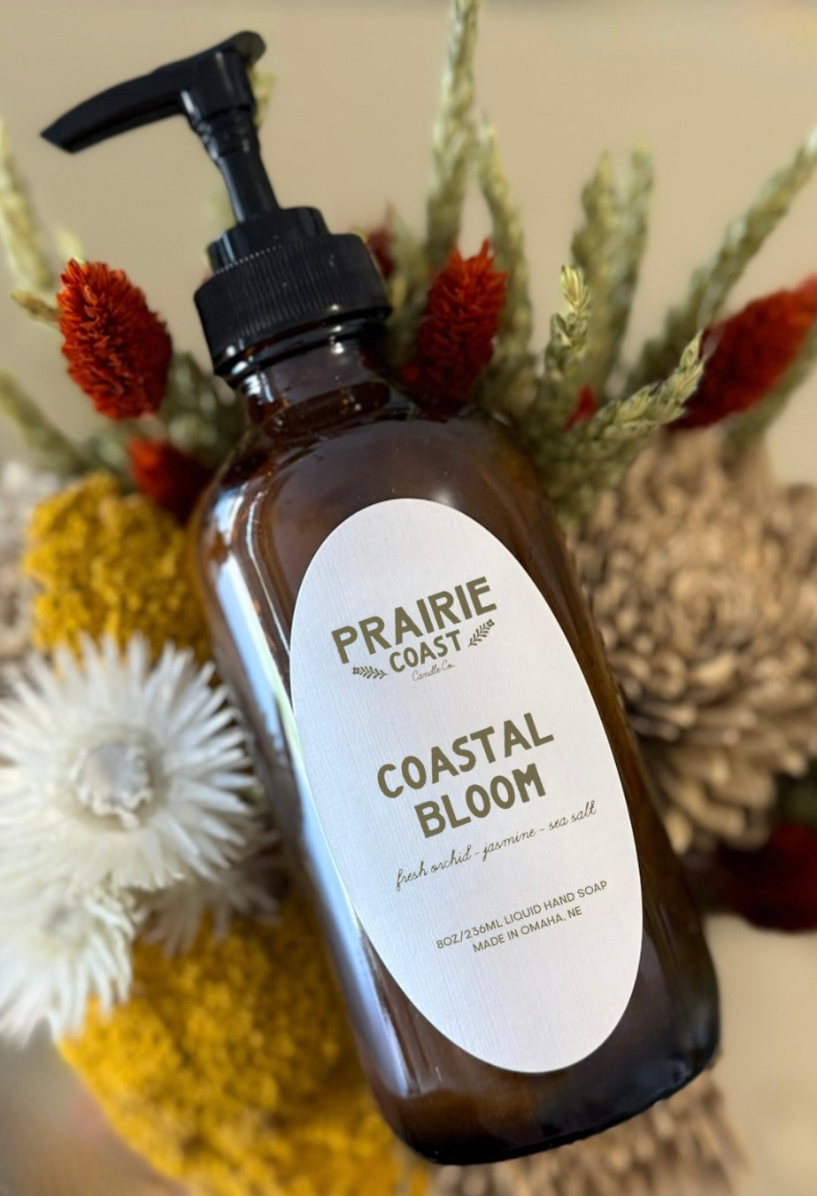 Coastal Bloom- Liquid Hand Soap (8oz)