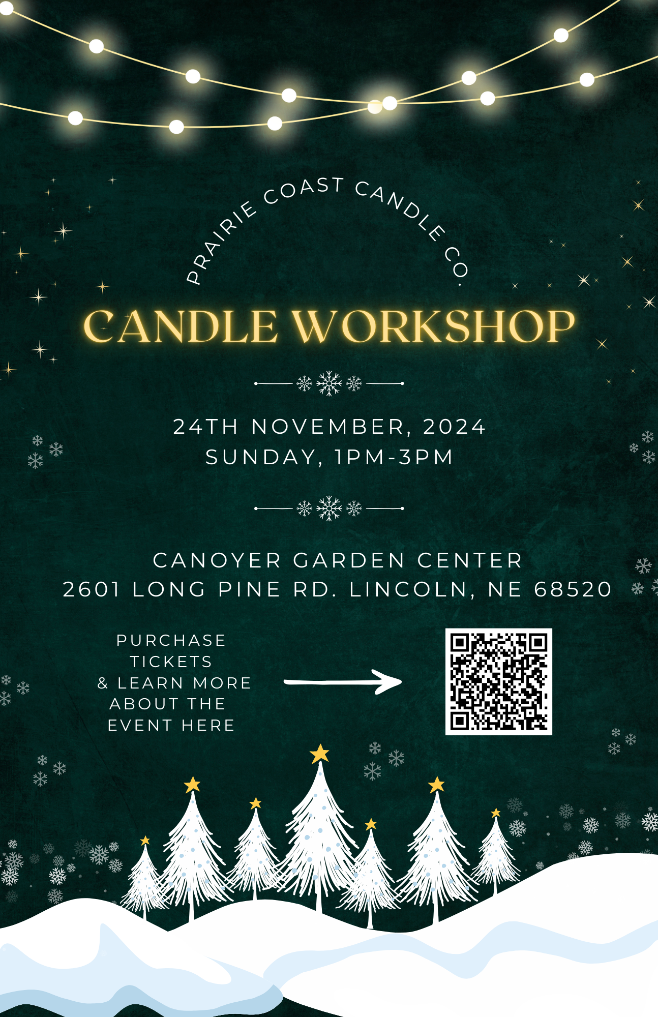 Candle Pouring Workshop at Canoyer Garden Center- Lincoln