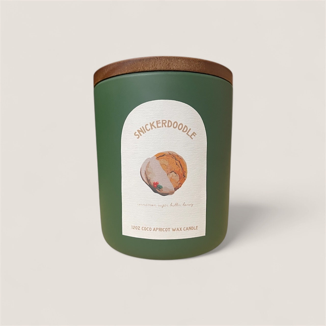 12oz Snickerdoodle Candle-Hadley Art Design Collab