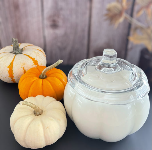 Large Custom Pumpkin Candle