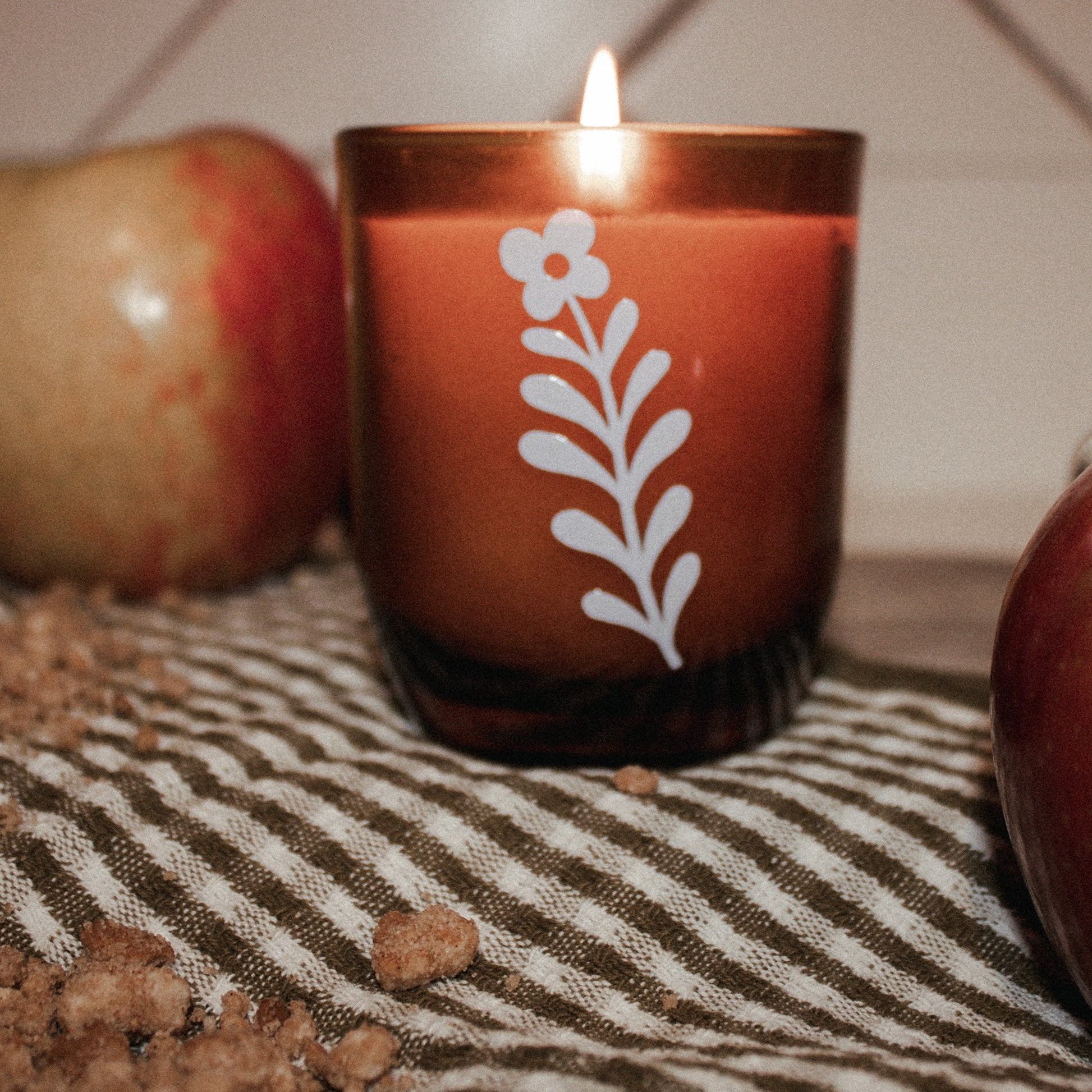 Orchard Crumble- Coconut Wax Candle (7oz)