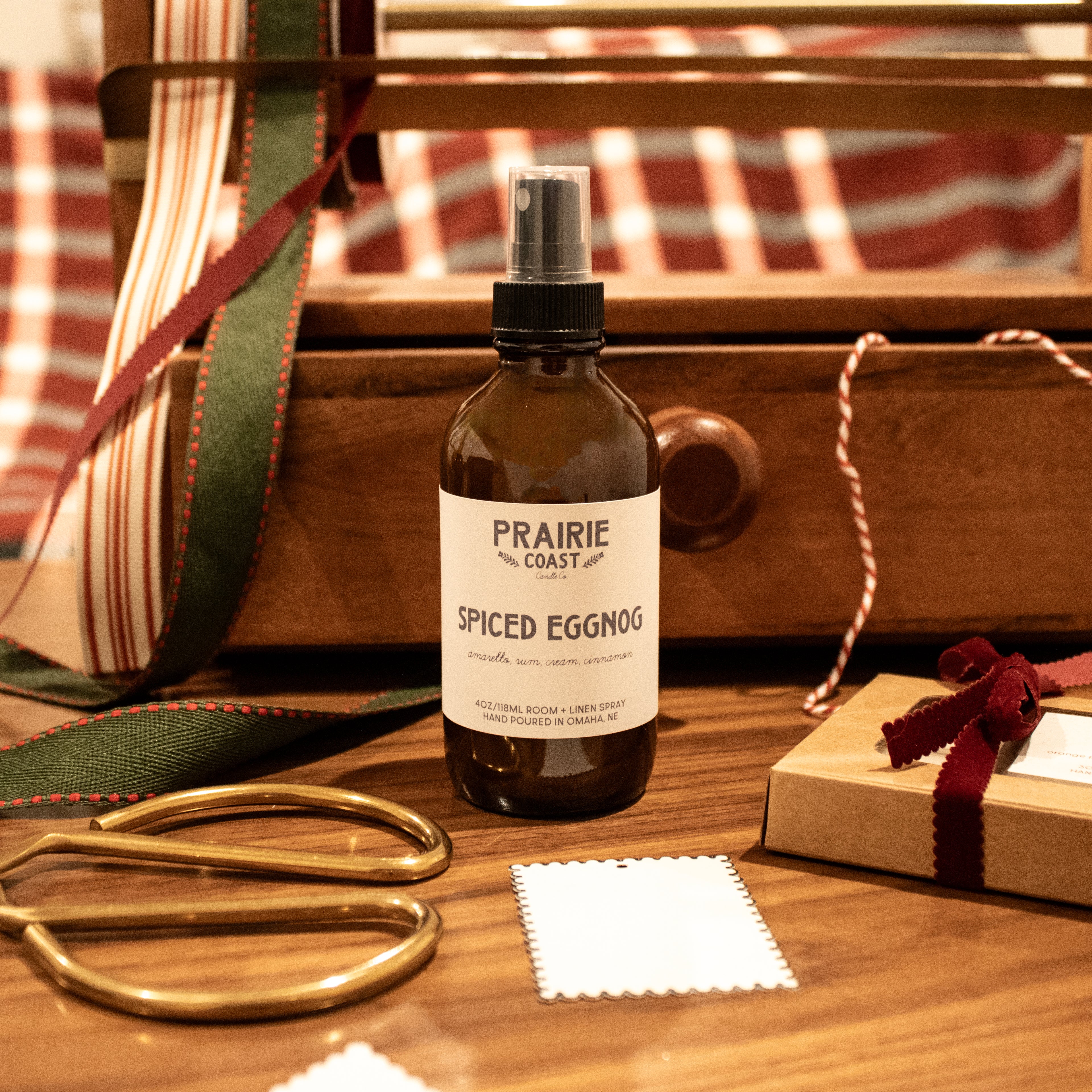 Spiced Eggnog- Room & Linen Spray (4oz)